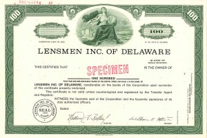 Lensmen Inc. of Delaware